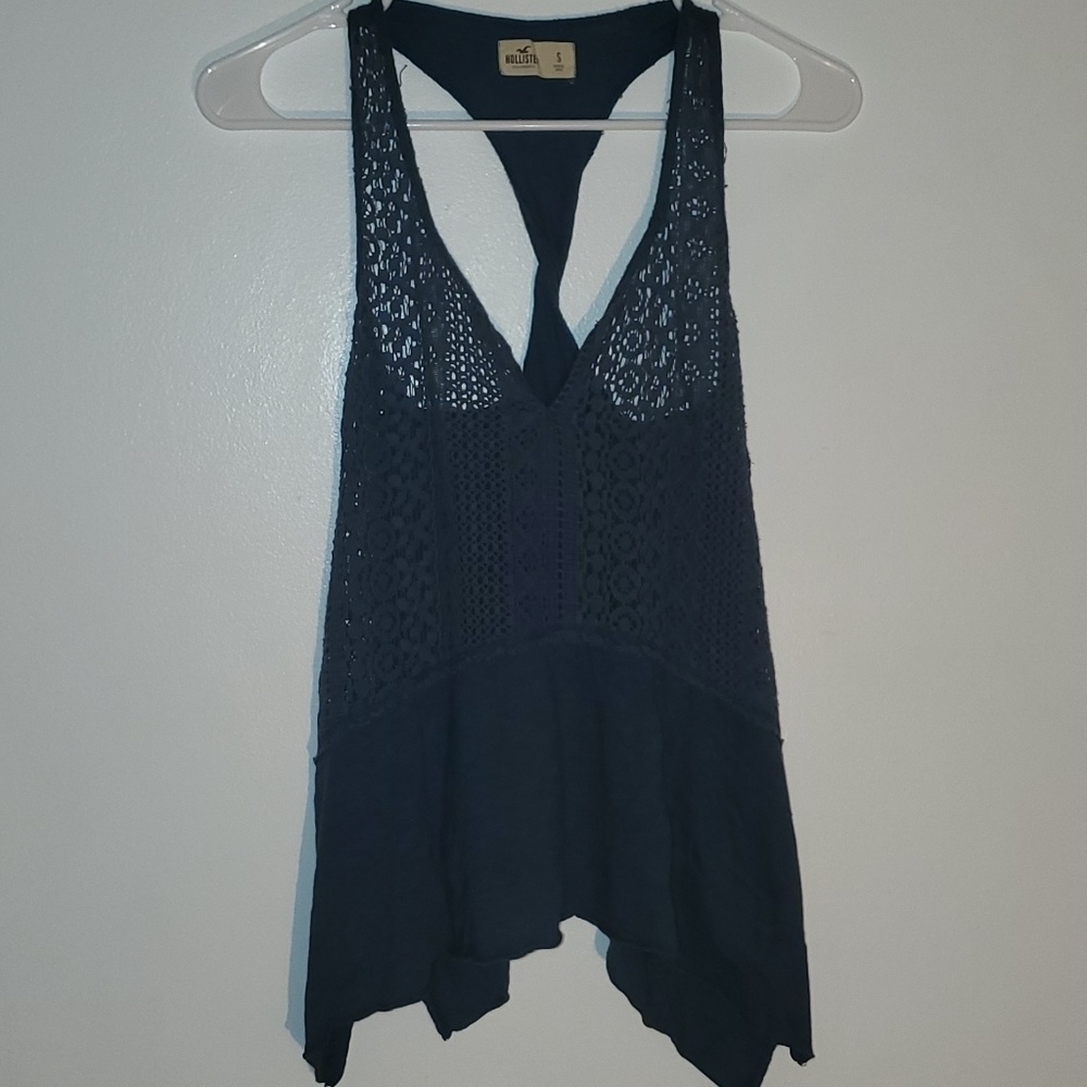Slightly-Used Hollister Blue Racerback